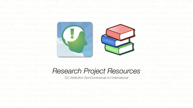 Research Project Resources